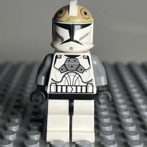 LEGO Minifigure- Clone Trooper Gunner (Phase 1) (sw0221) Star Wars - 3J