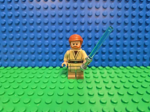 LEGO Obi-Wan Kenobi Minifigure 75040 sw0535 Star Wars CMF Lot Rare Retired Jedi 