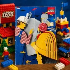 Vintage LEGO Idea Book No. 260 Building Inspiration Catalog Booklet 1980s