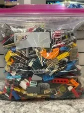 Legos, Bulk Lot, Assorted Bricks/Wheels, Approx. 2.1 LBS