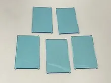 Lego 60803 Transparent Blue Windows Replacement Add-on Pieces Parts Lot of 5