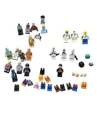 LEGO Star Wars Clone Trooper Lot Batman Minifig Bundle Parts Heads Legs Torso