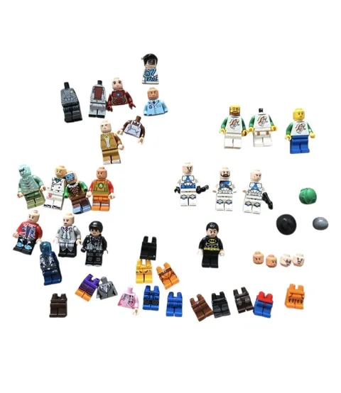 LEGO Star Wars Clone Trooper Lot Batman Minifig Bundle Parts Heads Legs Torso
