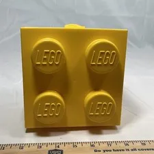 NIP YELLOW LEGO BOX TARGET EXCLUSIVE STORAGE BOX LIMITED EDITON