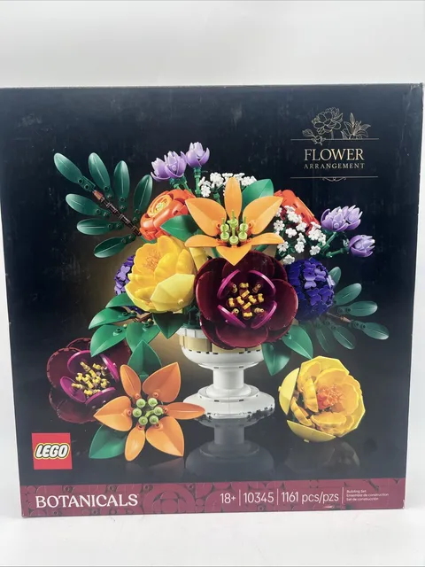 New Sealed Lego 10345 Botanicals Collection Flower Arrangement 1162pcs FreeS&H