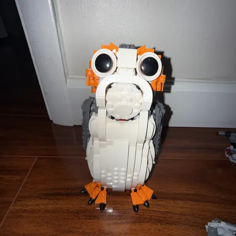 LEGO STAR WARS Porg (75230) Incomplete Set  Missing Display Text And Porg