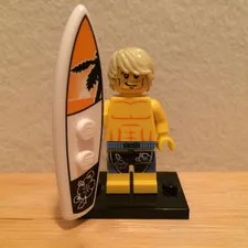 LEGO® Surfer Minifigure Series 2 Complete Collectible 8684 CMF Retired