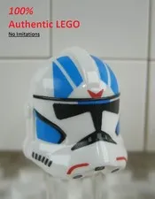 LEGO NEW White Clone Trooper Helmet Markings (1x) 6308130 Minifigure Part 68717