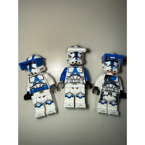 LEGO Star Wars 501st Legion Minifigures Captain Rex Officer Specialist Lot