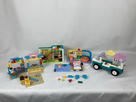 LEGO Friends Multicolor Plastic Bricks & Pieces Lot, Incomplete Set, Bagged