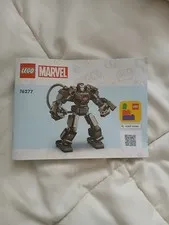 LEGO Marvel 76277 Illustrated Instruction Manual Booklet English 2024