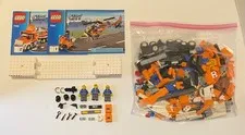 Lego 7686 Town City Helicopter Transporter with Instructions 2009 1 Sub READ