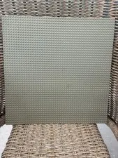 LEGO 4186 Baseplate Light Bluish Gray 48 Studs Vintage 15x15 inches Genuine