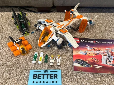 Lego MARS MISSION Sets 7692 Recon Dropship Complete With Minifigures
