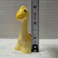 1x Lego Duplo Animal Dino Baby Diplodocus Light Yellow Pattern Striped