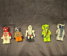 LEGO NINJAGO Chokun, Fang-Suei, Rattla, Lasha, Frankjaw *READ DESCRIPTION*