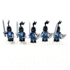 LEGO Minifigures Kingdoms Castle Black Falcon Knights Set of 5