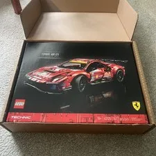 LEGO 42125 TECHNIC Ferrari 488 GTE “AF Corse #51” NEW. Still in brown box.