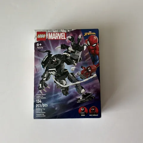 Lego 76276 Marvel Venom Mech Armor Vs Miles Morales Retired New In Sealed Box
