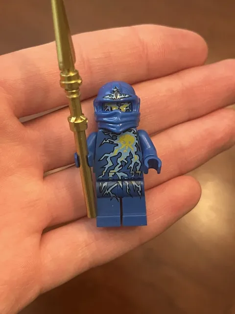NEW Ninjago NRG Jay Custom Lego Minifigure Blue Lightning Ninja 9570