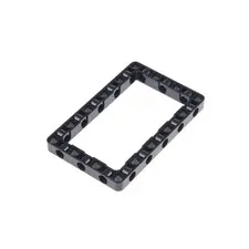 1x LEGO Technic Liftarm 7x11 Black Frame Thick Brick Star Wars 6265643 39794