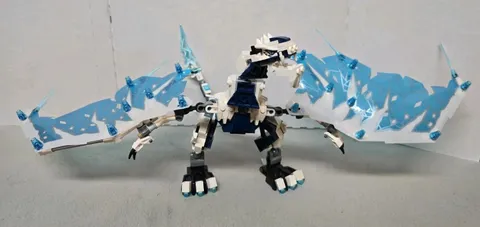 LEGO NINJAGO: Castle of the Forsaken Emperor (70678) 100% Complete DRAGON ONLY