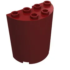 LEGO® Part 6259 - Cylinder Half 2 x 4 x 4