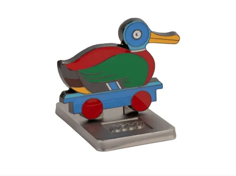 LEGO Wooden Duck Magnet (NEW, SEALED) 5008907 GWP Insiders with display stand