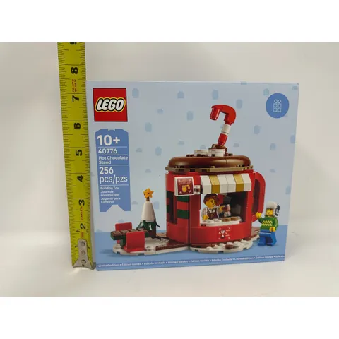 LEGO 40776 Hot Chocolate Stand Limited Edition Christmas Holiday Set 256 Pcs NEW
