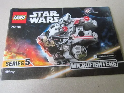 Lego Speed Star Wars Building Instructions Instruction 75193 Microfighters Series 5