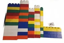 LEGO Duplo Bricks Lot | Basic Building Blocks - Multi Color - 55 Pieces