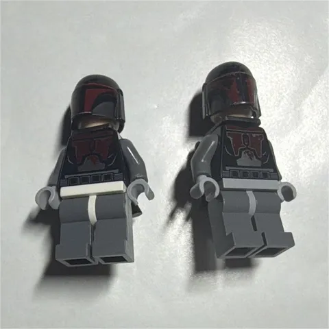 LEGO Star Wars Mandalorian Super Commando Minifigure Lot of 2 sw0494 