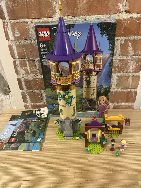 LEGO 43187 Disney Princess Rapunzel's Tower - Complete w/ Instructions + Box