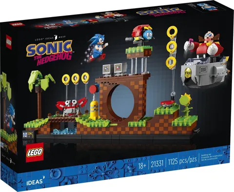 LEGO Ideas Sonic the Hedgehog Green Hill Zone (21331) New in Sealed Box