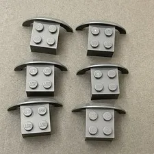 Lego 28579 Dark Gray Replacement Parts Pieces Lot of 6