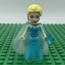 LEGO Disney Frozen Minifigure - Elsa - 41062 dp015 Sparkly Cape