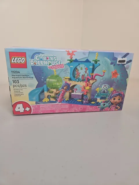 LEGO Gabby's Dollhouse The Movie 11204 Mermaid Gabby's Aquarium Adventure