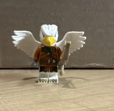 LEGO Dungeons and Dragons Eagle Aarakocra Ranger Archer Minifigure White Wings