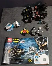LEGO Super Heroes 76118 Mr. Freeze Batcycle Battle W/Instructions-Missing Pieces