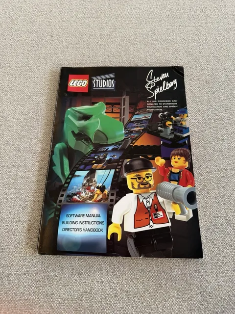 LEGO Studios software manual, building instructions, director's handbook Only