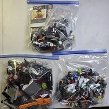 Lot Of 3 One Gallon Bags Of Lego Star Wars Pieces And Parts (No Minifigs)