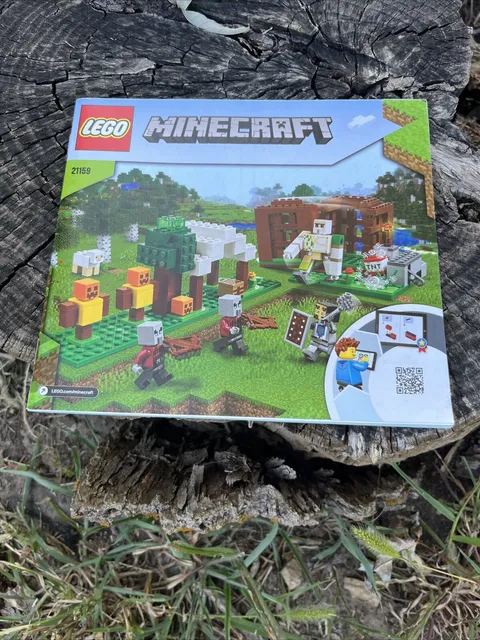 LEGO Minecraft #21159 The Pillager Outpost Instruction Manual