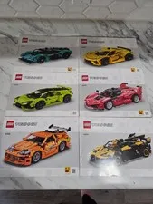 Lego Technic Manuals Lot Of 6 42212 42151 42204 42161 42208 42205