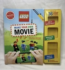 LEGO Make Your Own Movie Klutz Book Official Guide Stop Motion NO BRICKS MANUAL