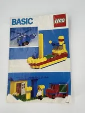 Lego Vintage Basic 120438 Instructional Manual Only 1985