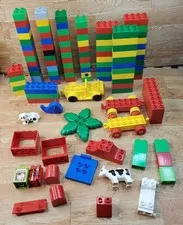 Lego Duplo Building Blocks Lot of 115 Pieces