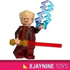 GENUINE LEGO STAR CLONE WARS Chancellor Palpatine Minifig + Lightsaber NEW
