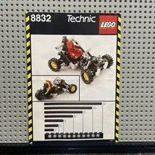 Lego Technic Roadster (8832) Instruction Booklet Only