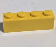 LEGO Yellow 1x4 3010 Building Bricks Blocks Parts & Pieces