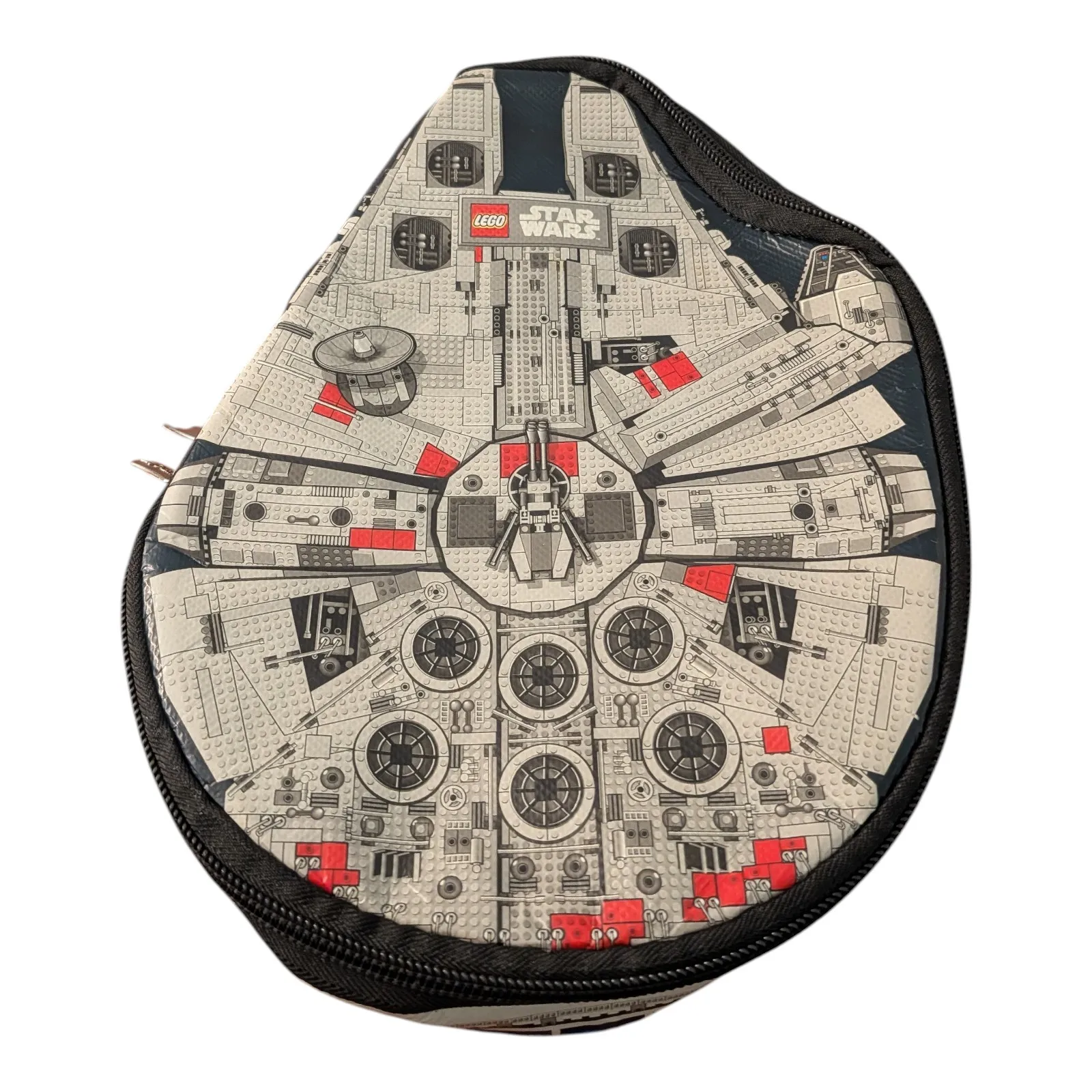 LEGO Star Wars ZipBin Small Millennium Falcon 200 Brick Storage Case